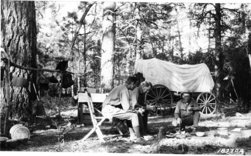 A camp in Black Canyon (1924)