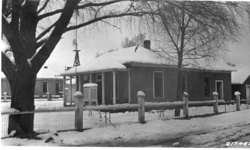 Apache Forest Supervisor's Office in Springerville, Arizona. (1926)